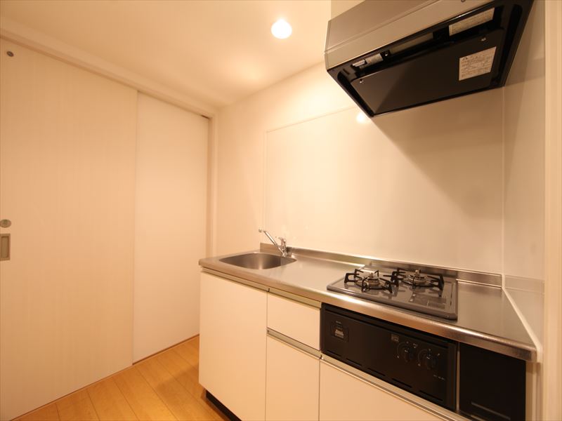 システムキッチン(ガス2口コンロ)