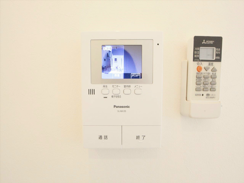 モニター付きインターホン