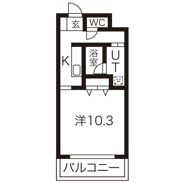 洋室10.3帖 ★デザイナーズ★