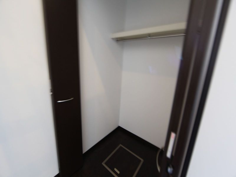 充実した収納付