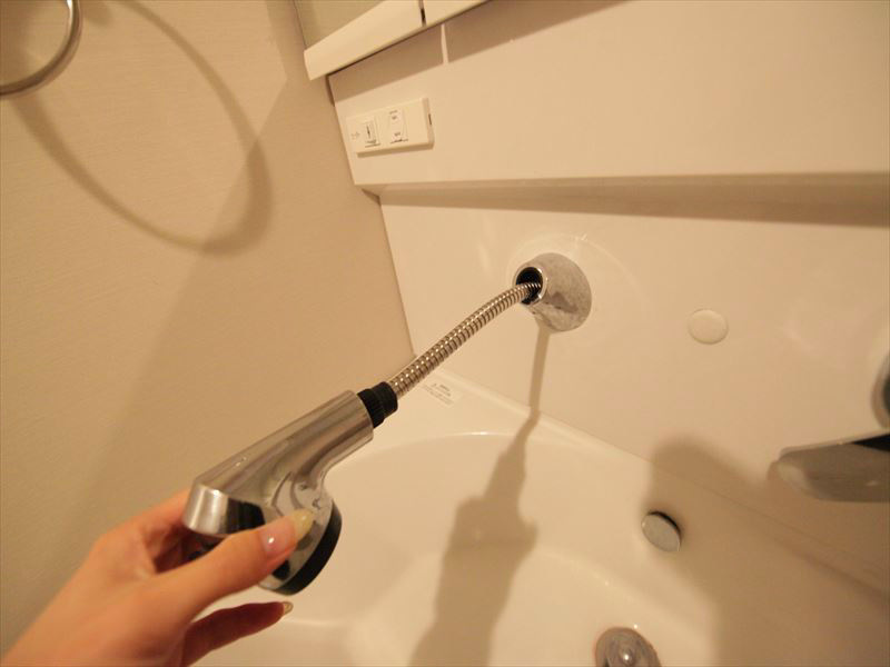 シャンプードレッサー付(3面鏡)