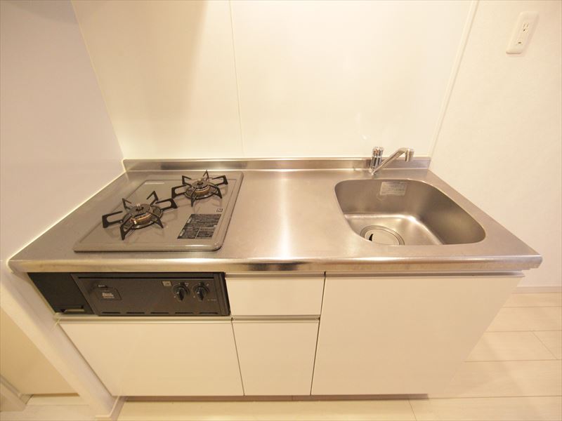 システムキッチン(ガス2口コンロ)