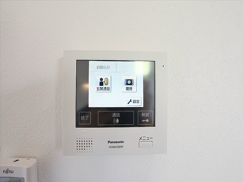 モニター付インターホン
