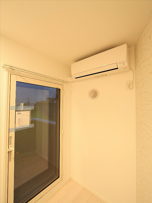 エアコンついてます