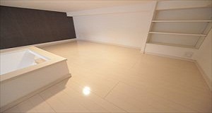 6.3帖のロフト収納もあり