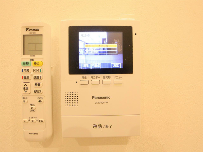 モニター付インターホン