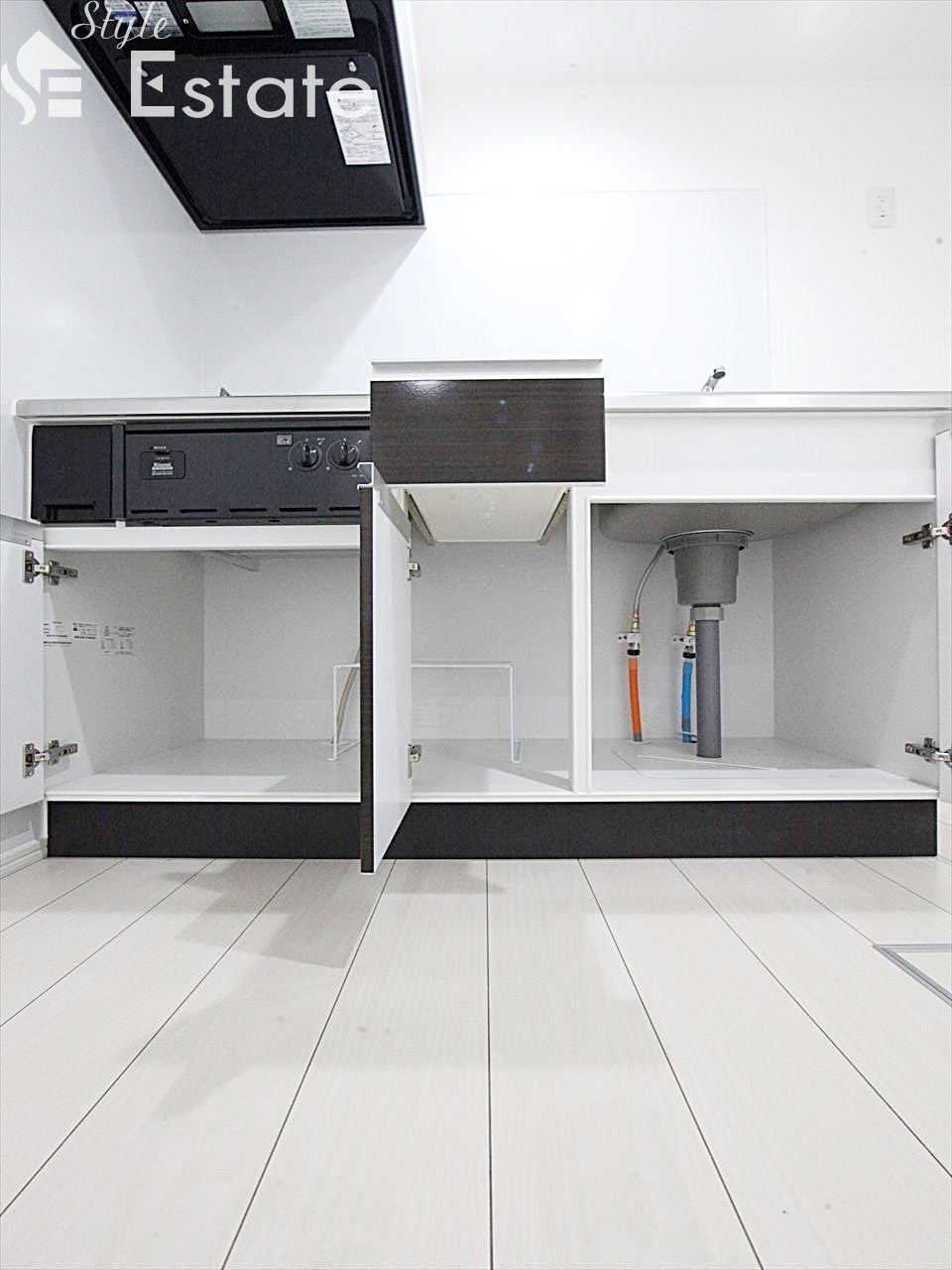 システムキッチン 2口コンロ