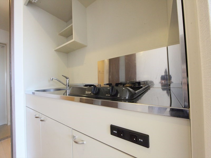 システムキッチン(2口コンロ)