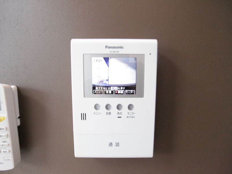 TVモニター付インターホン 同仕様写真