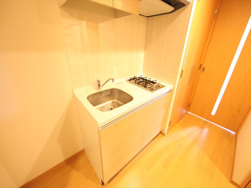 システムキッチン(ガス2口コンロ)