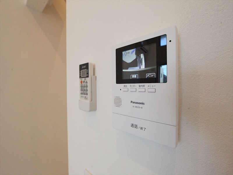 モニター付きインターホン
