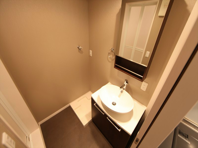 洗面脱衣場 洗濯機置場有り