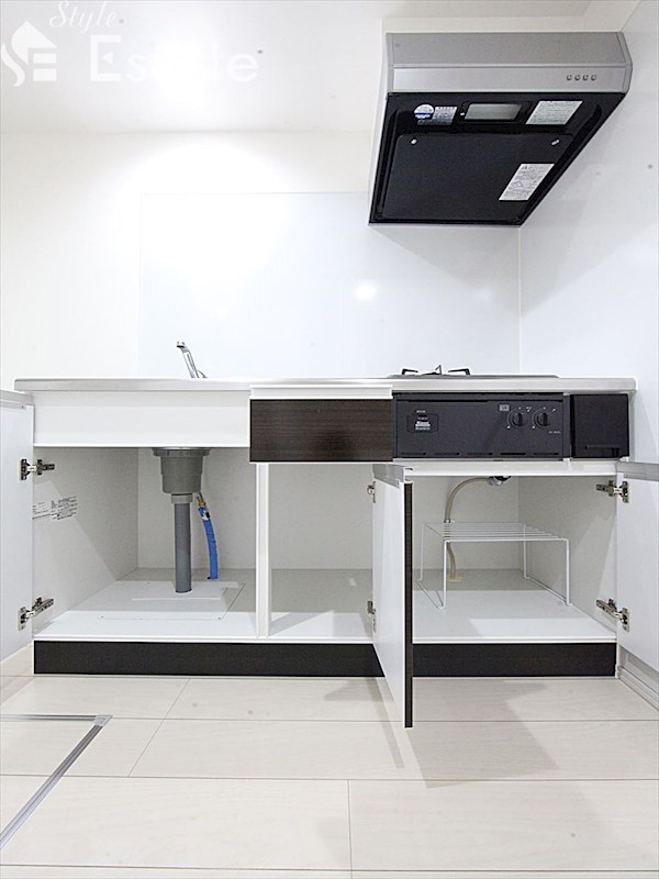 システムキッチン 2口コンロ