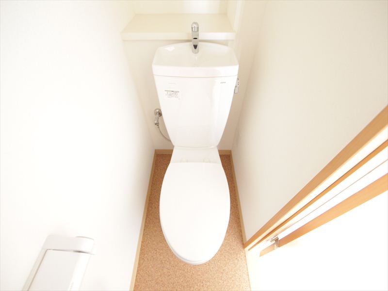 トイレ 収納のついた機能性ある設備