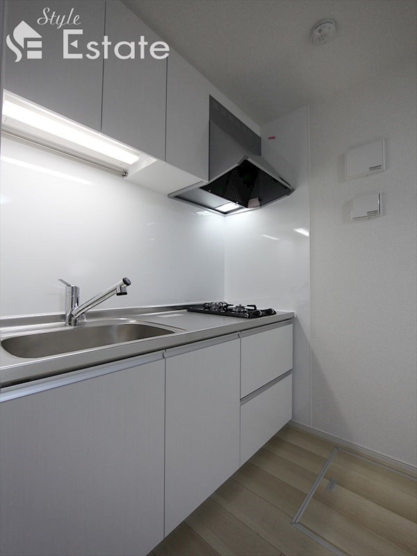 システムキッチン★2口ガスコンロ付