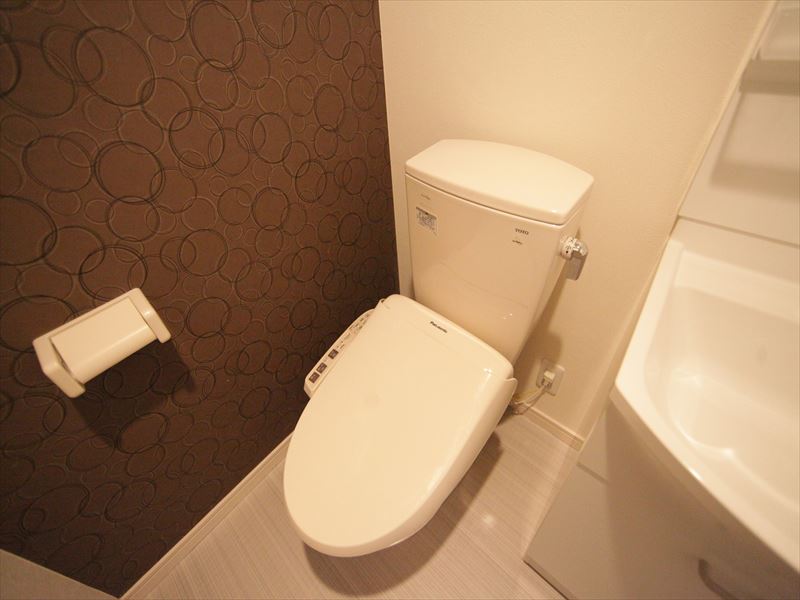 温水洗浄機能付き