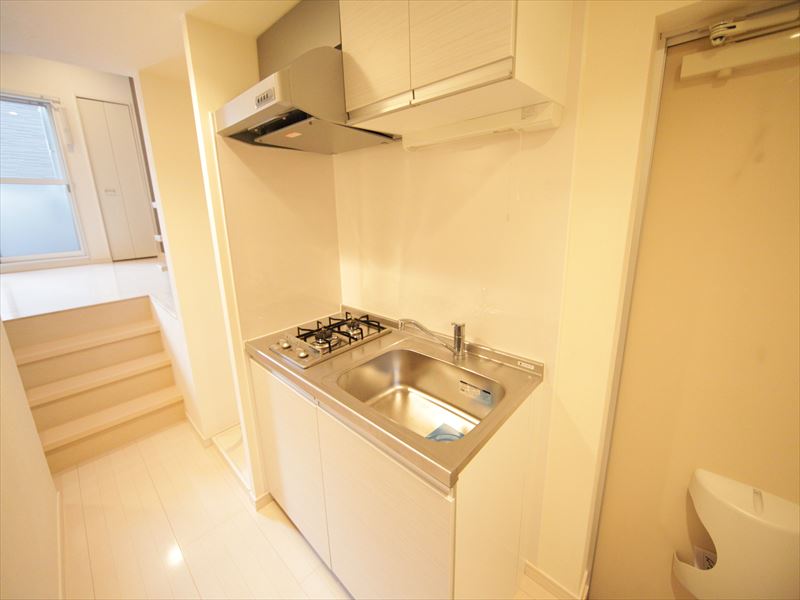 システムキッチン(ガス2口)