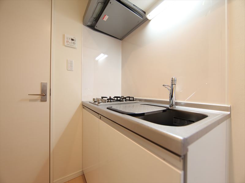 システムキッチン(ガス2口コンロ)