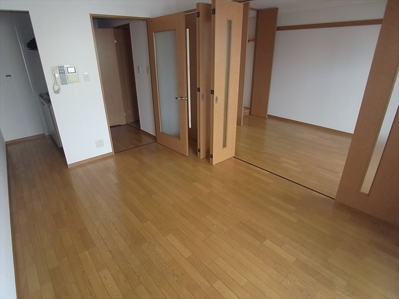 LDKと洋室をつなげても使えます!