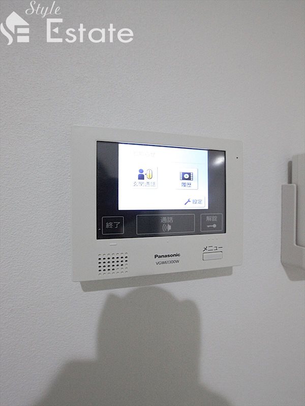 カラーモニター付きインターホン