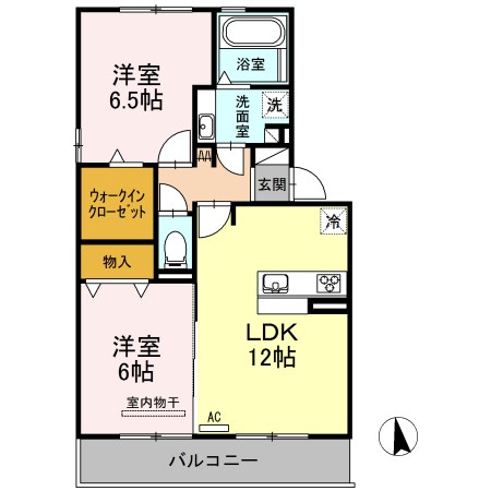 ハロウェル　D棟