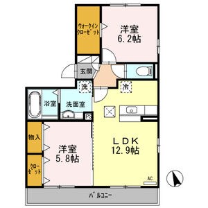 サン・ハニー小本本町　A棟