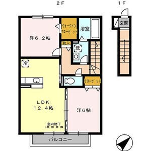 ハイツ　アムール A