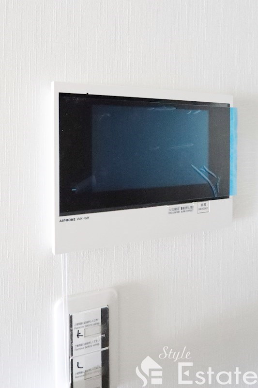 モニター付きインターホン 建設中