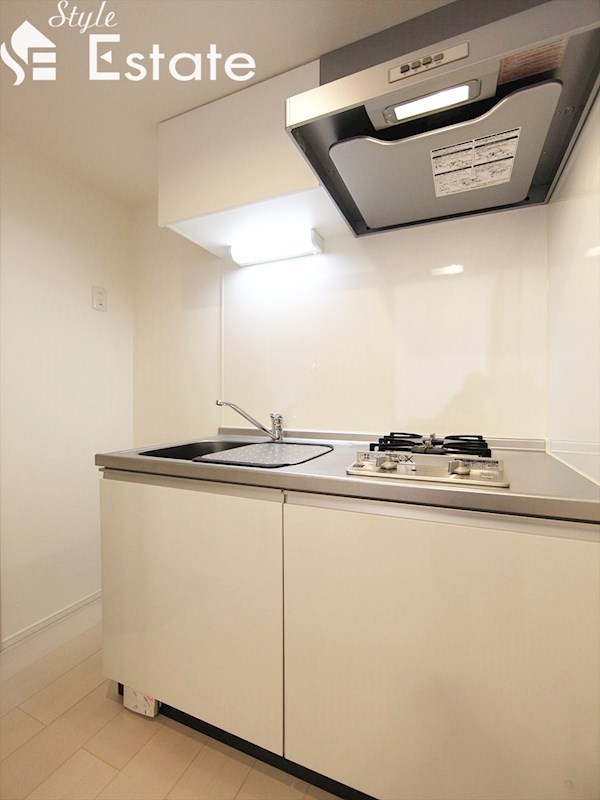 システムキッチン 2口ガスコンロ付き