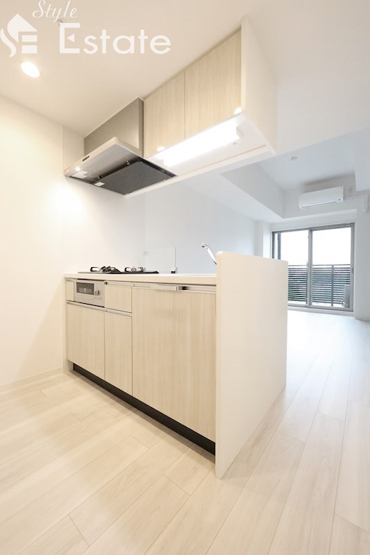 システムキッチン(2口ガスコンロ・グリル付き)